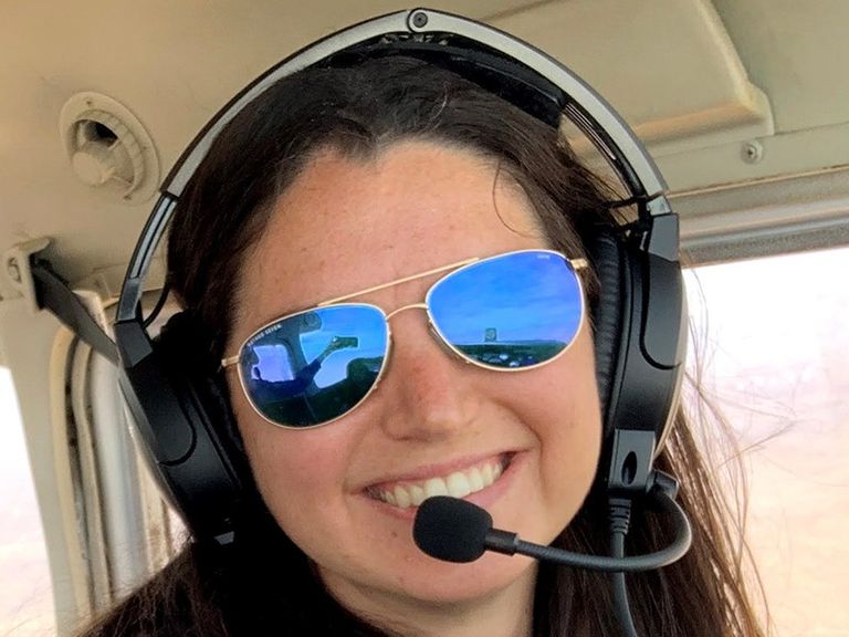 Shannon Berger Flying