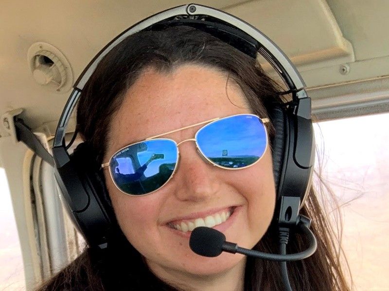 Shannon Berger Flying