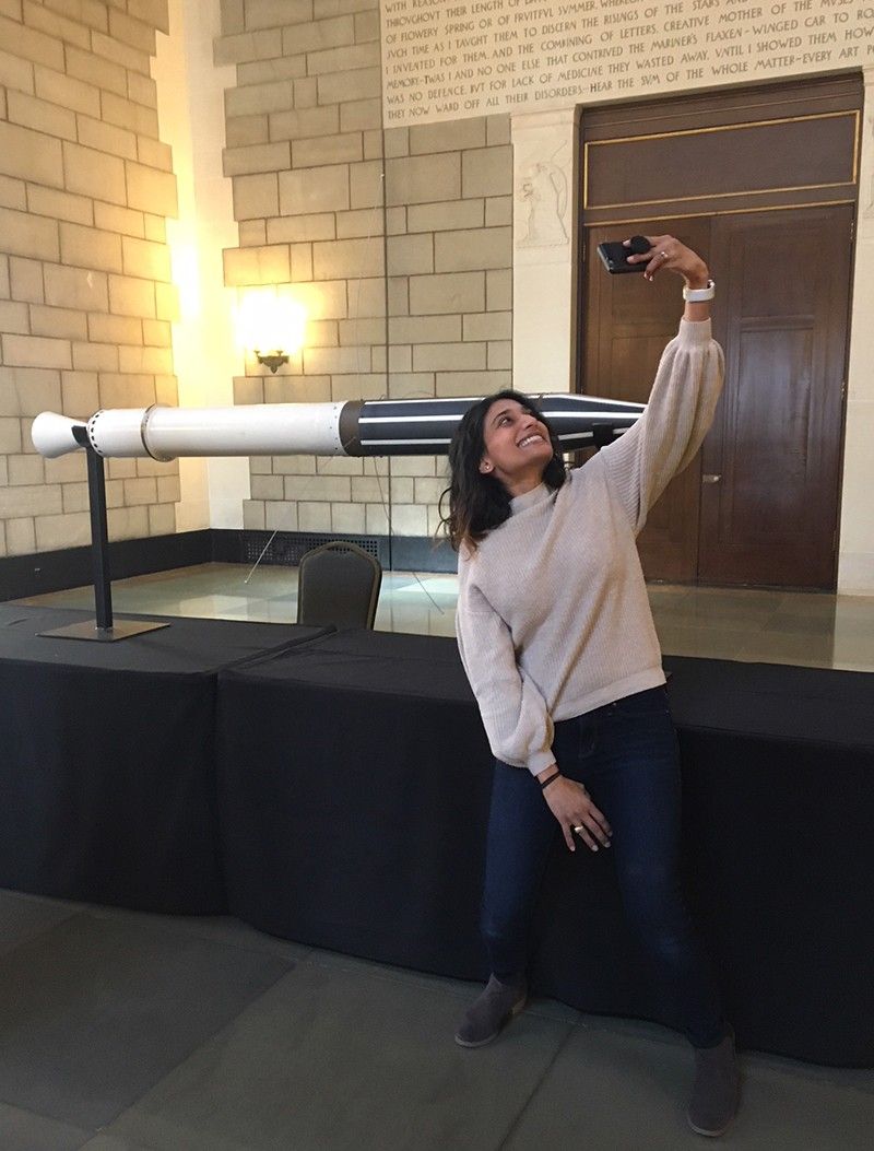 Mamta with Explorer 1