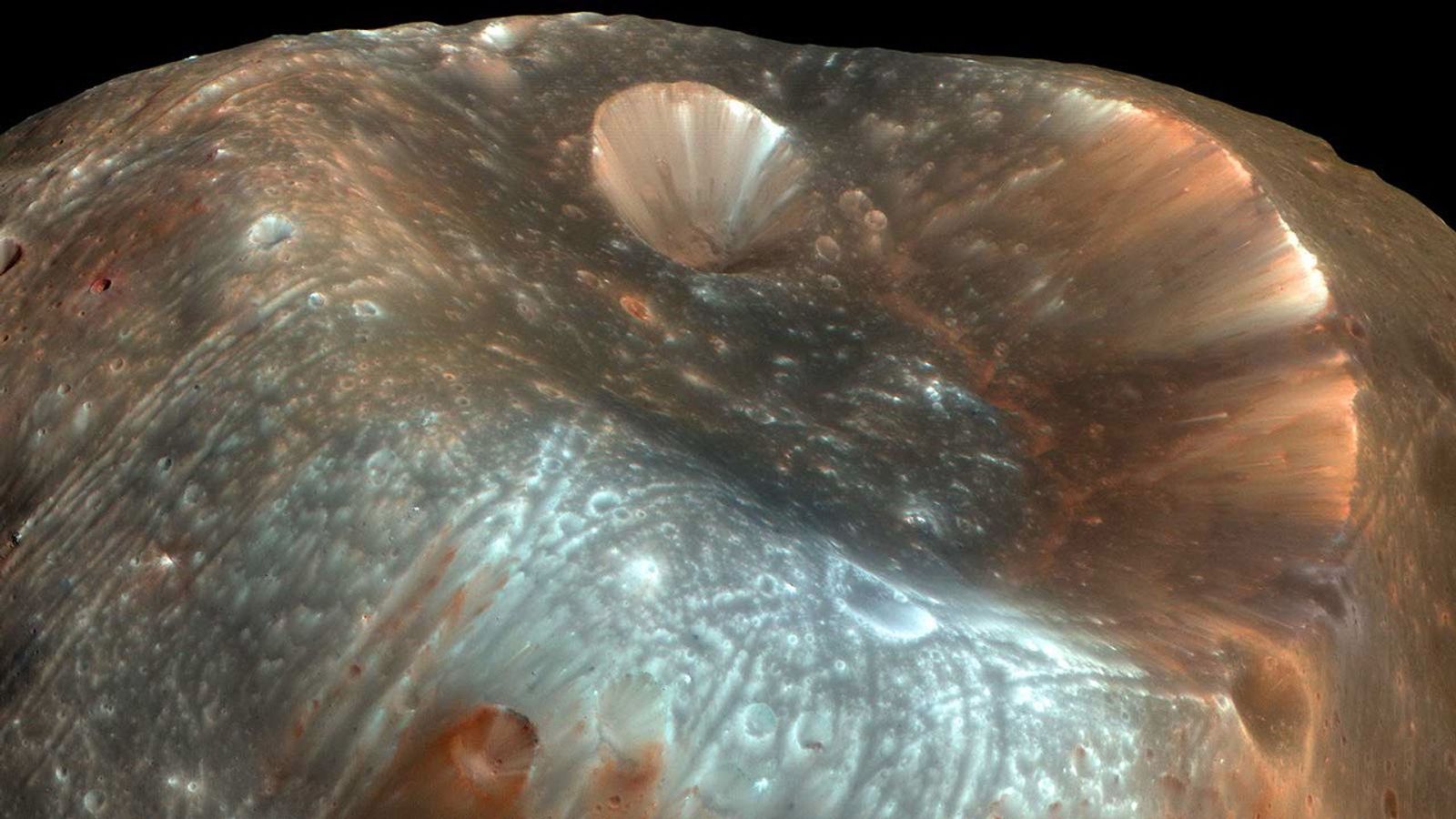 Stickney Crater