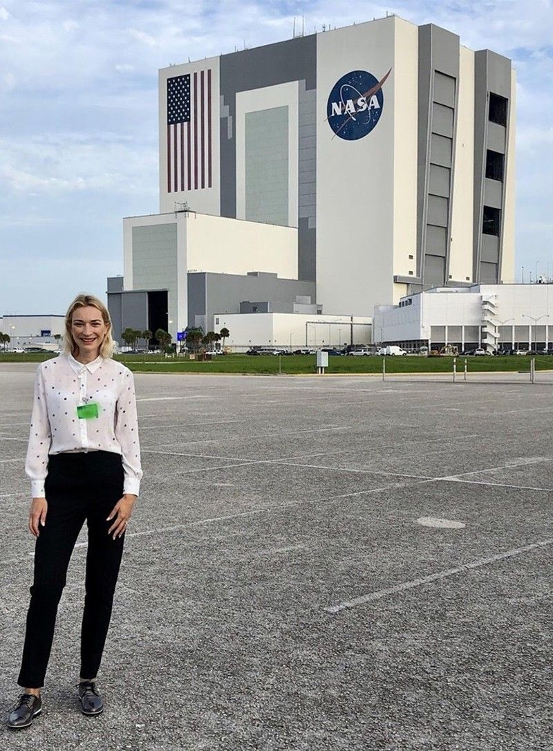 George at KSC