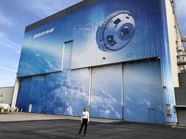 Georgina Goode at Boeing