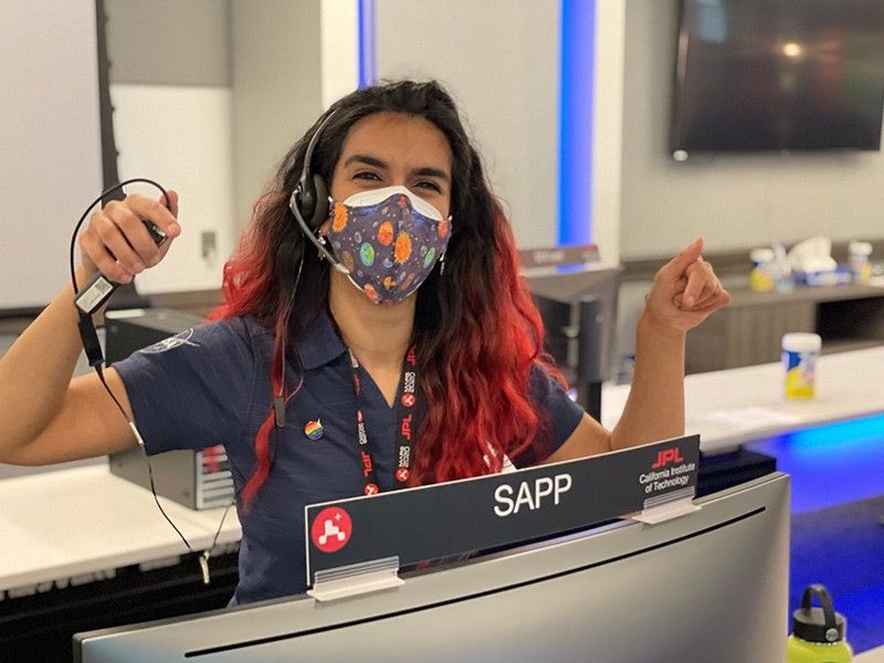 Farah Perseverance Landing Day