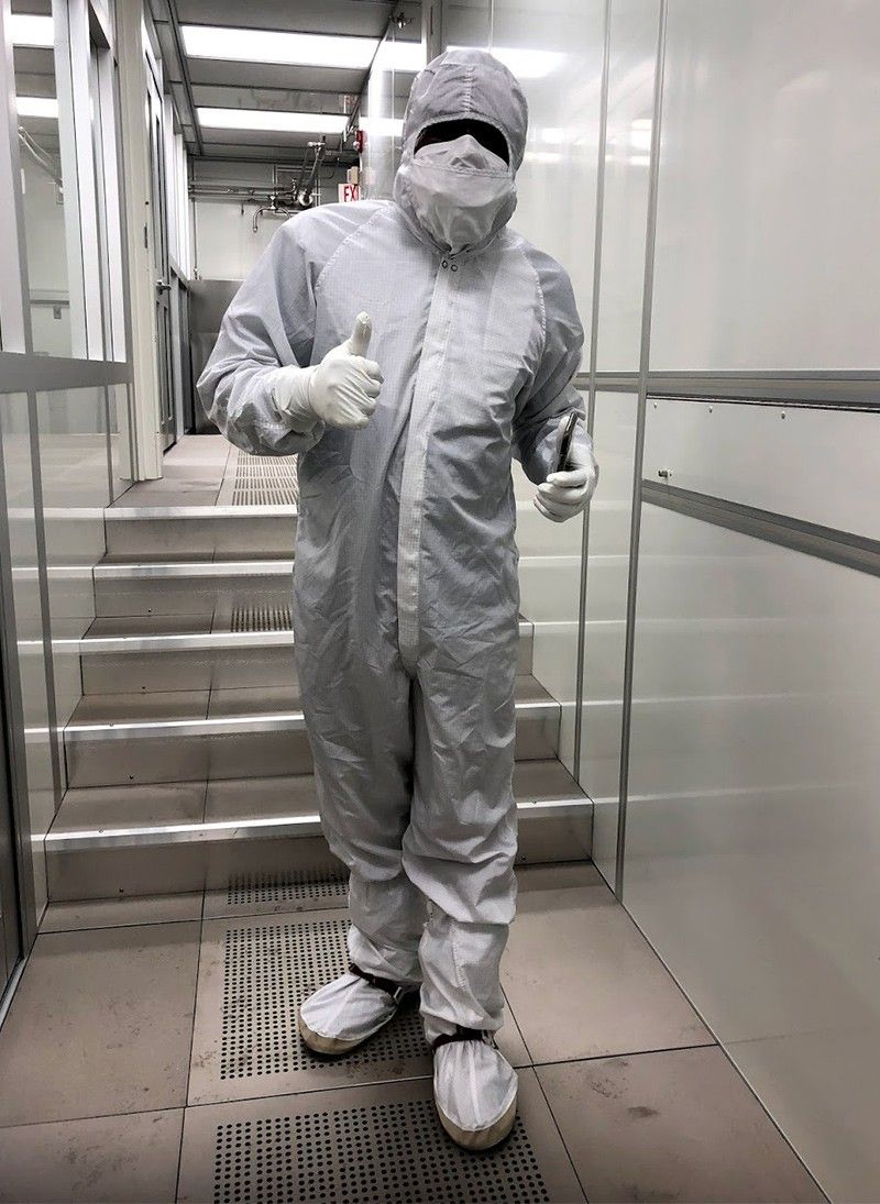 Alvin Smith in bunny suit