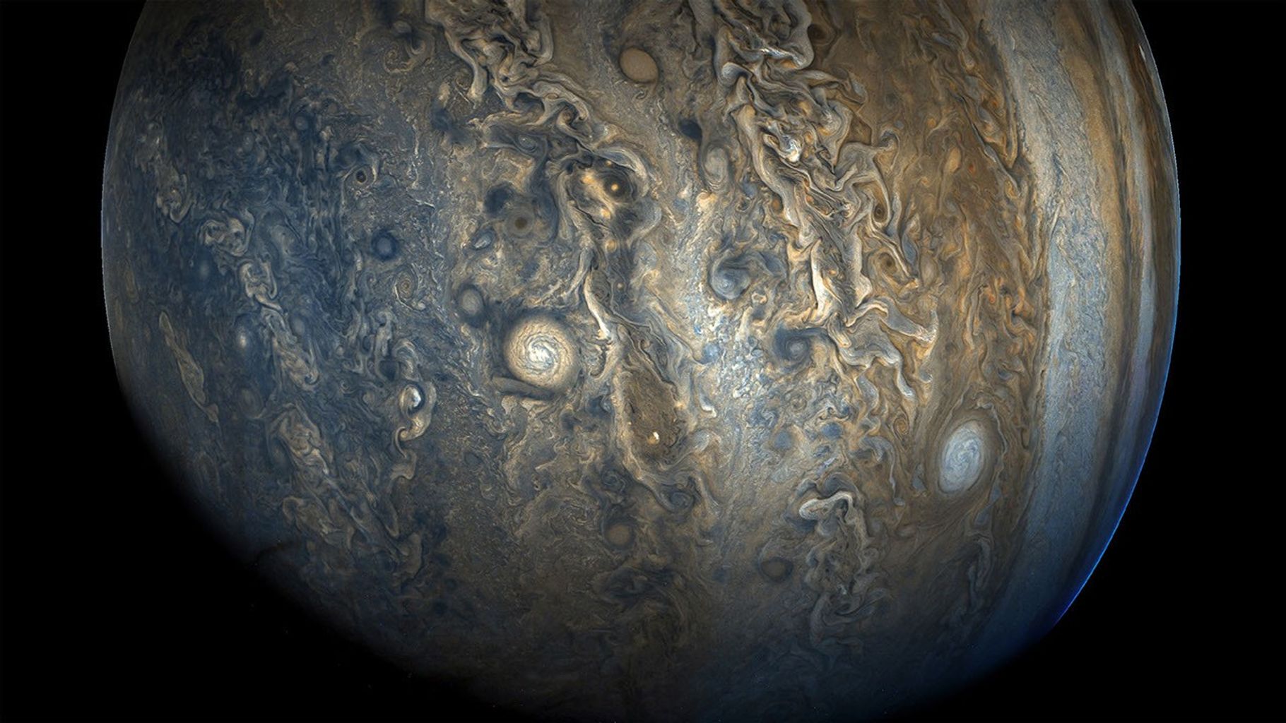 Jupiter storms
