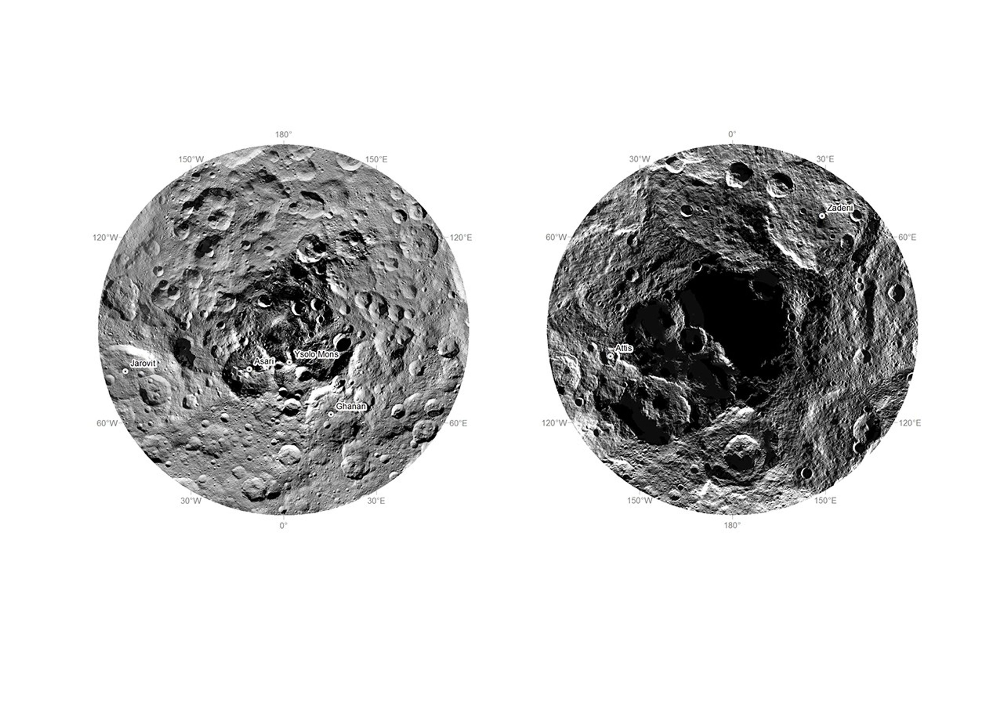 First Complete Look at Ceres' Poles