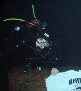 Michael Staab in SCUBA gear