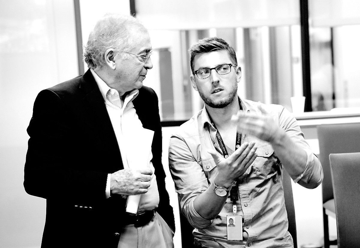 Brent and Charles Elachi