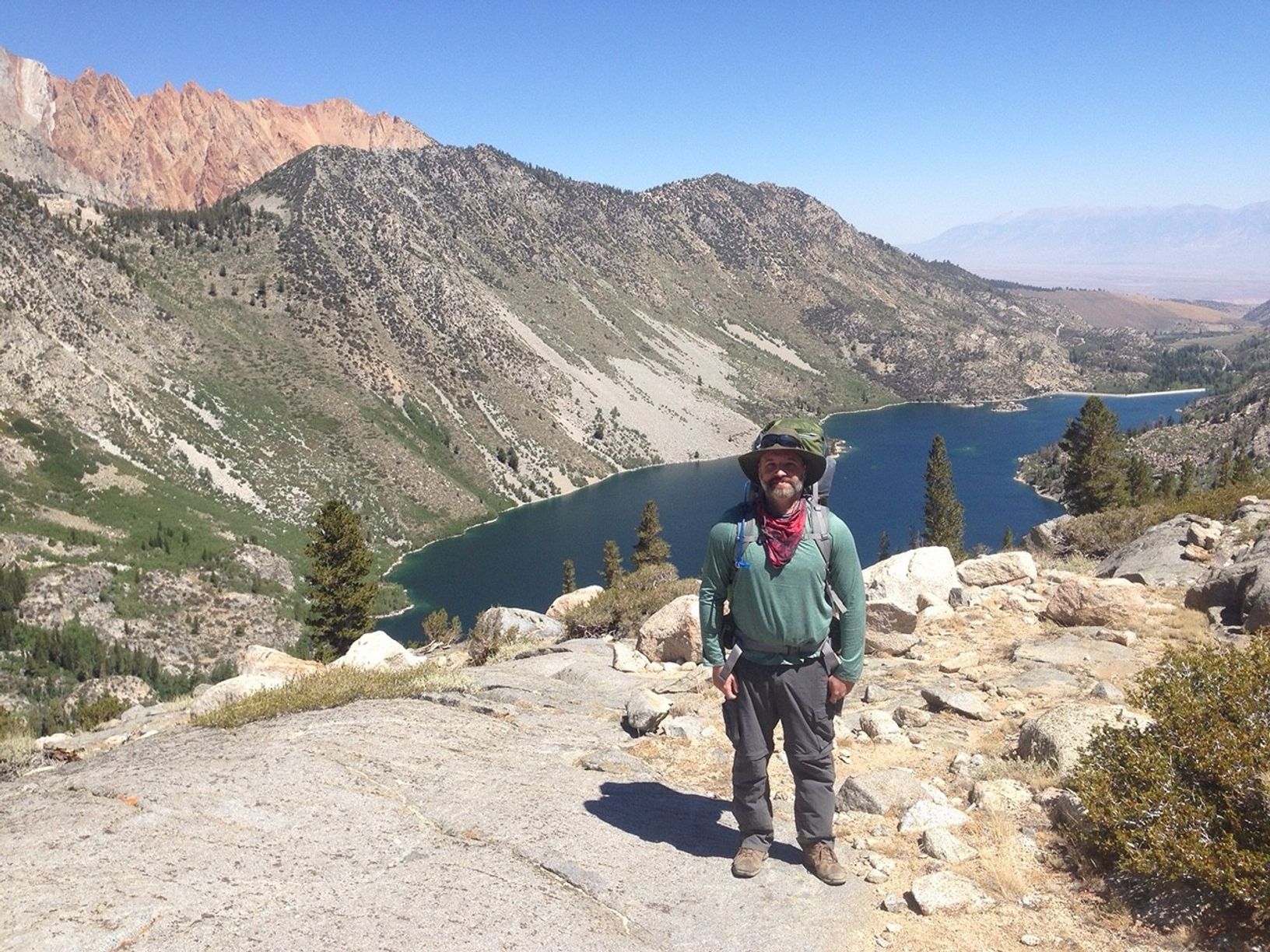 Warren hiking