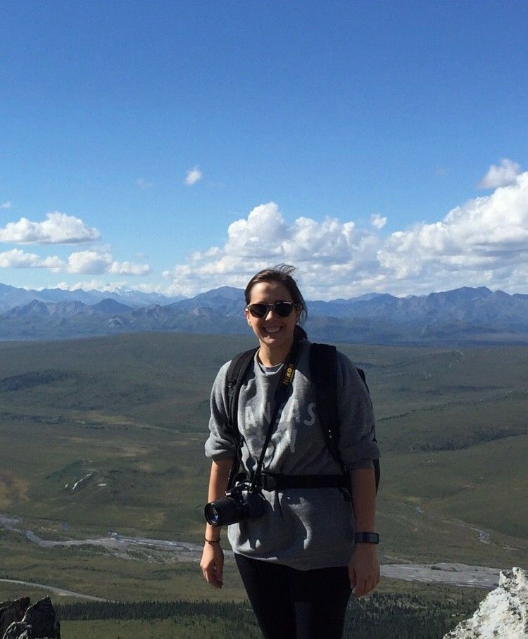 Hiking the tundra in Denali on a down day with the Arctic Boreal Vulnerability Experiment