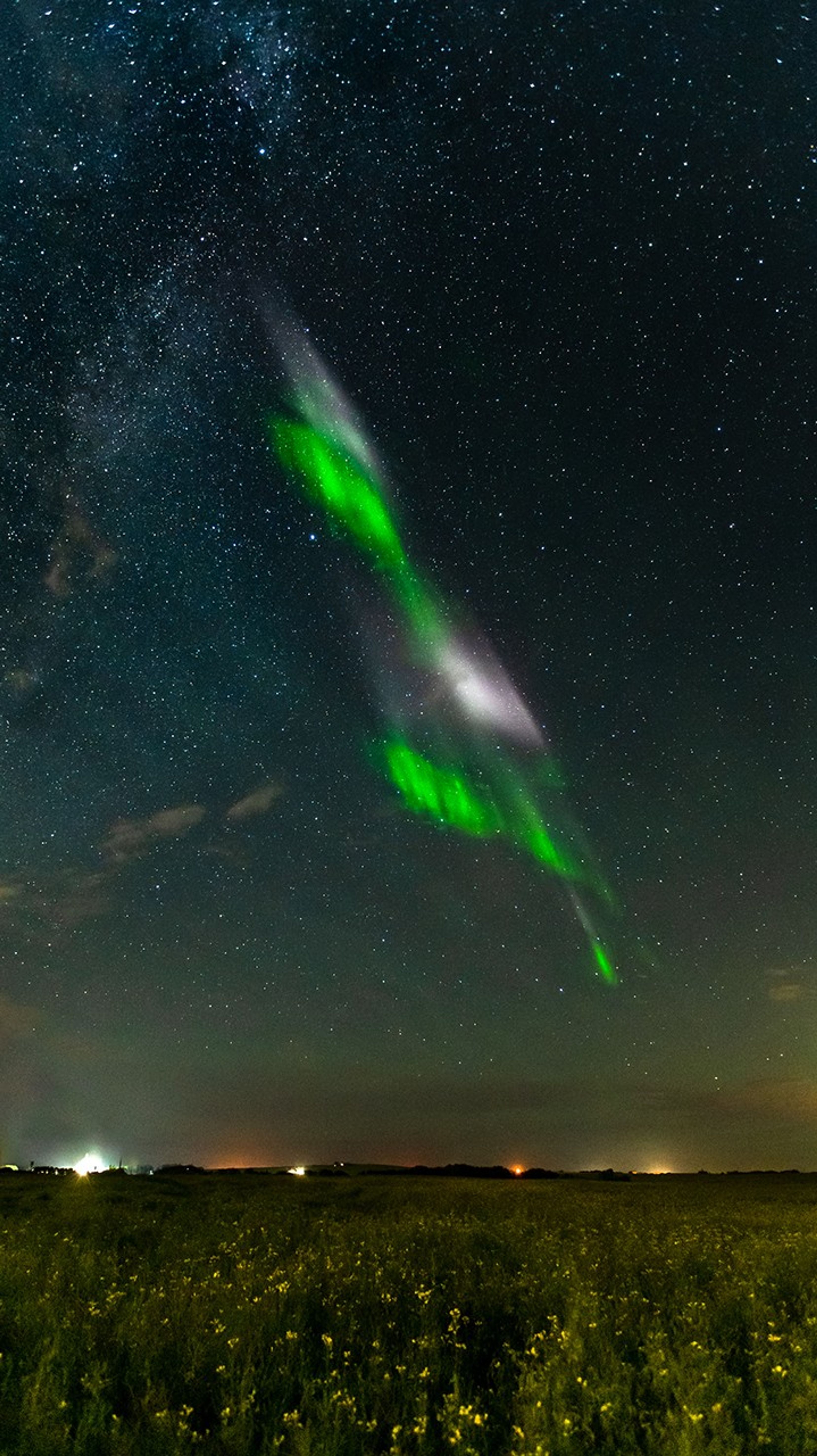 Green aurora